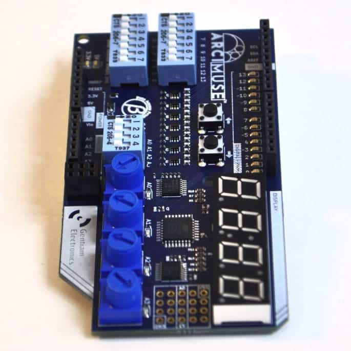 arcimuse arduino shield